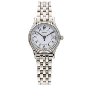 Tiffany & Co. Ladies Portfolio Stainless Steel wrist watch.  In mint condition!